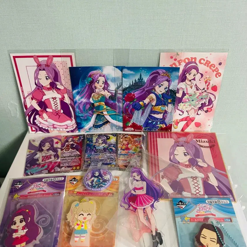 [BUNJANG] Aikatsu Mizuki Bundle Set / 일괄) 아이엠스타 아이카츠 미즈키 굿즈 처분가 판매