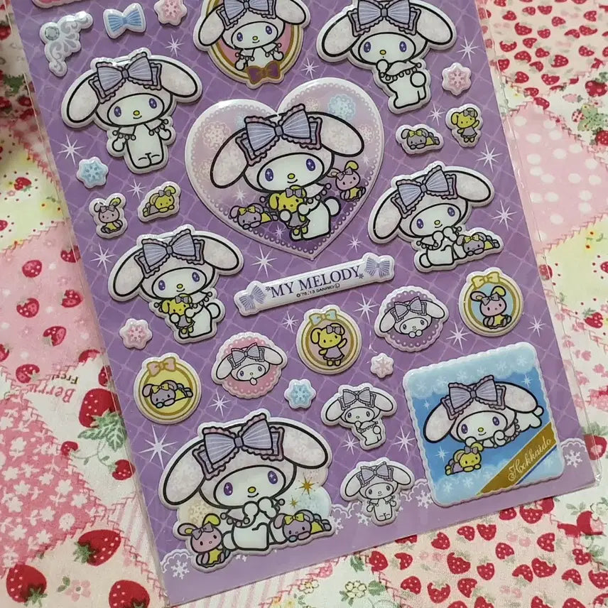 [BUNJANG] Sanrio Classic My Melody Seal Sticker / 산리오 고전 마이멜로디 씰 스티커