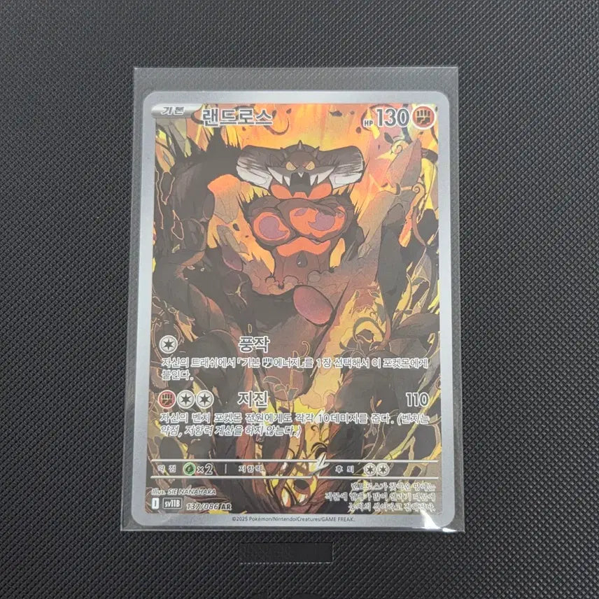 [BUNJANG] Landorus AR Pokemon Card / [포켓몬 카드] 랜드로스 AR