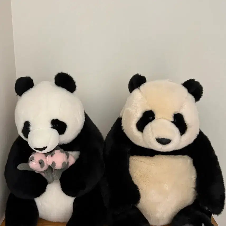 [BUNJANG] Fu Bao &amp; Ai Bao Giant Plush Set / 푸바오.아이바오 특대인형