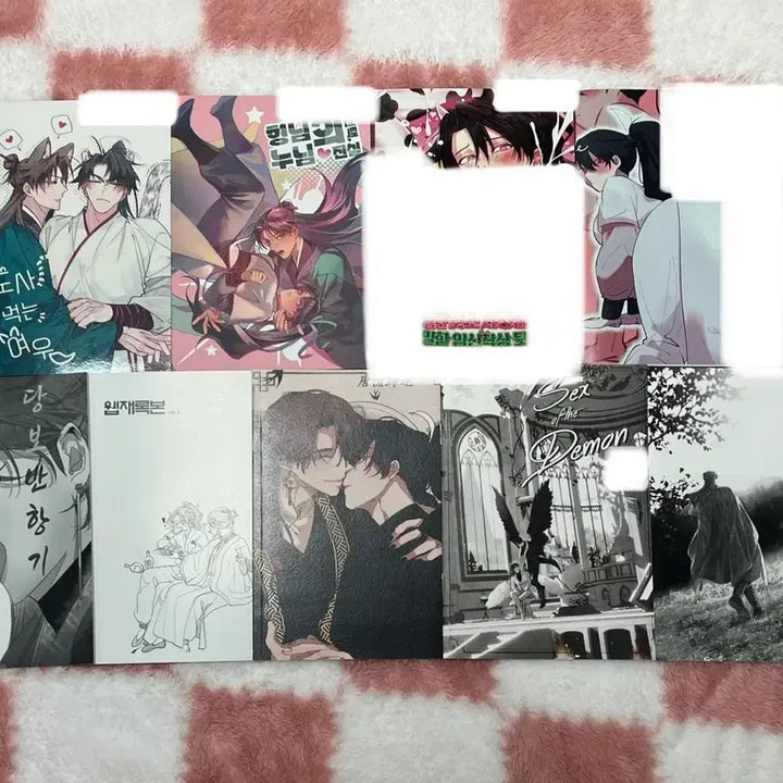[BUNJANG] Hwasan Gwihwan Dangbo Cheongmyeong Art Book &amp; Novel Bundle / 원가이하) 화산귀환 당보청명 당청 그림 글 회지 일괄