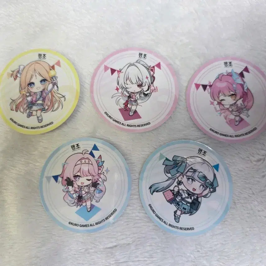 [BUNJANG] Myojo 2nd Anniversary Festival Goods Sticker Full Set / 명조 2주년 페스티벌 굿즈 스티커 풀세트 판매