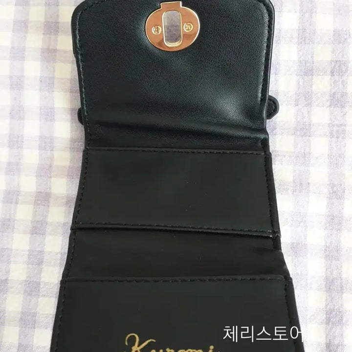 [BUNJANG] Sanrio Kuromi Bi-fold Wallet / 산리오 쿠로미 반지갑