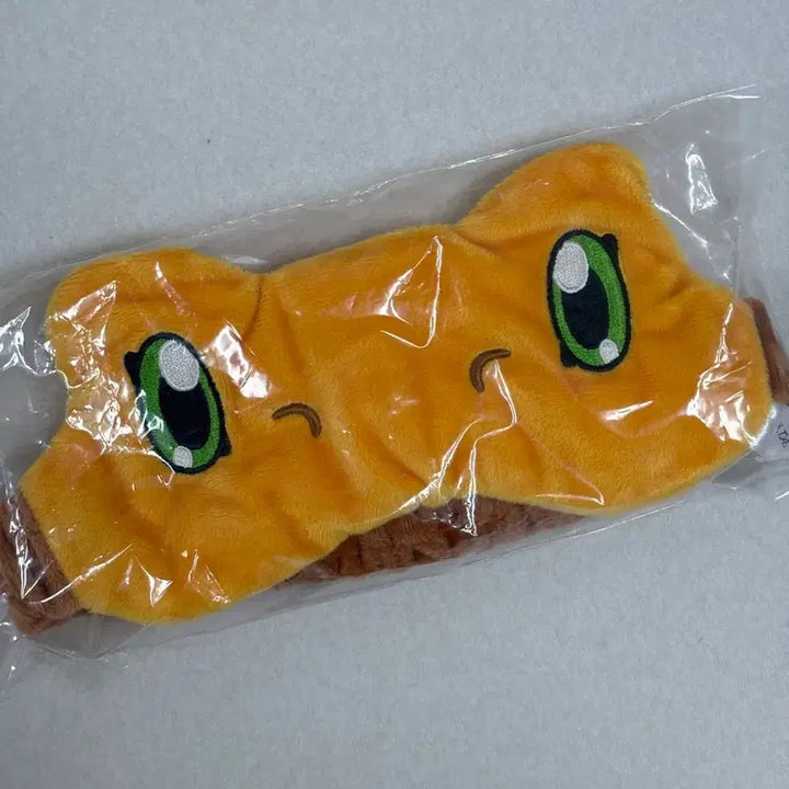 [BUNJANG] Digimon Agumon Sleeping Mask / 디지몬 포테포테 쿠지 E상 아구몬 수면안대 미개봉 새상품