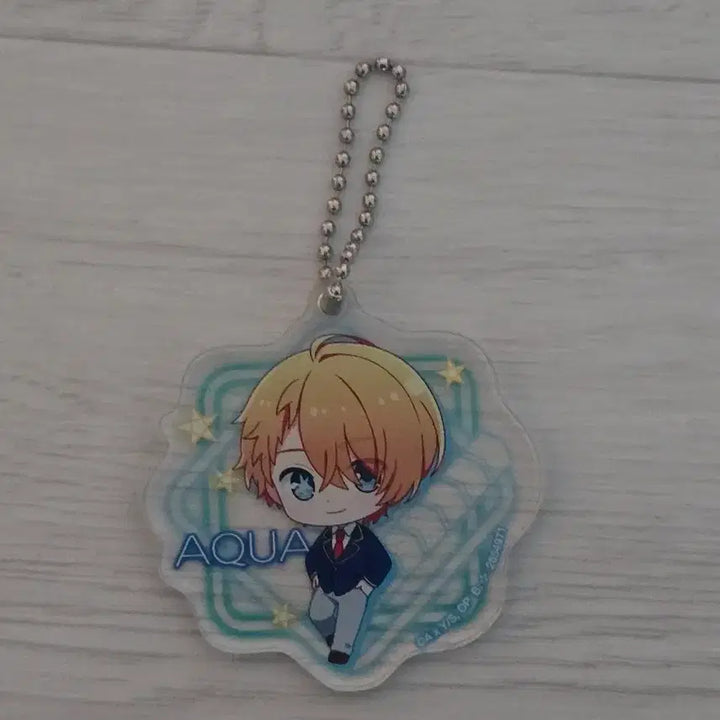 [BUNJANG] Oshi no Ko Hoshino Aqua Acrylic Keyring / 최애의 아이 호시노 아쿠아 아크릴 키링 가챠