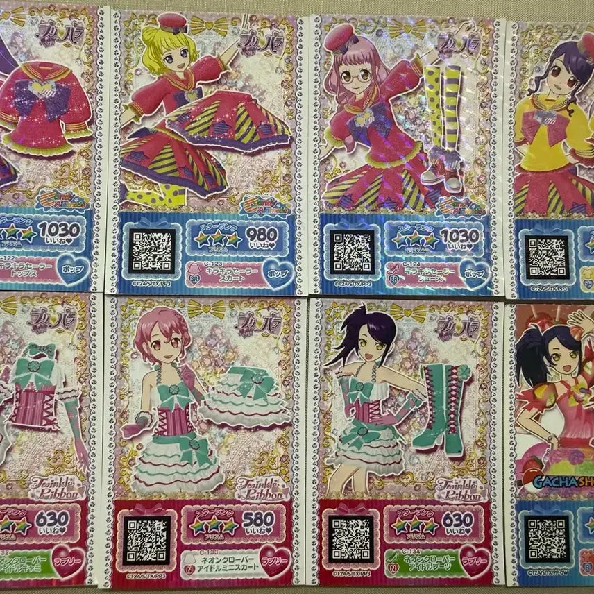 [BUNJANG] Pripara Ticket Japanese &amp; Korean Versions Bundle Set / 프리파라 티켓 일판 한판