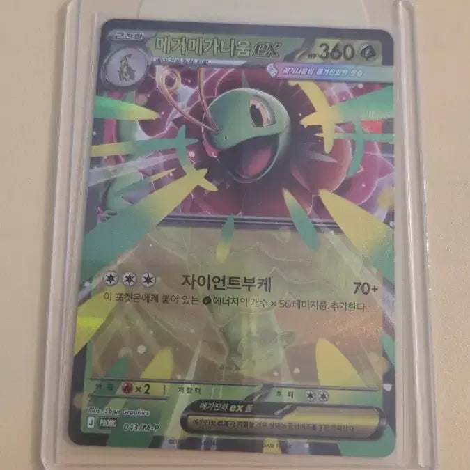 [BUNJANG] Pokemon Card Meganium ex / 포켓몬카드 메가메가니움 ex