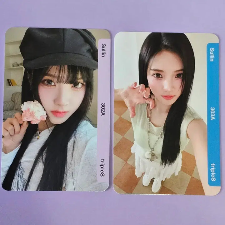 [BUNJANG] TripleS Seullin CC302 CC303 Baby Flower Album Object Set / 트리플에스 설린 CC302 CC303 베이비플라워 앨범 오브젝트