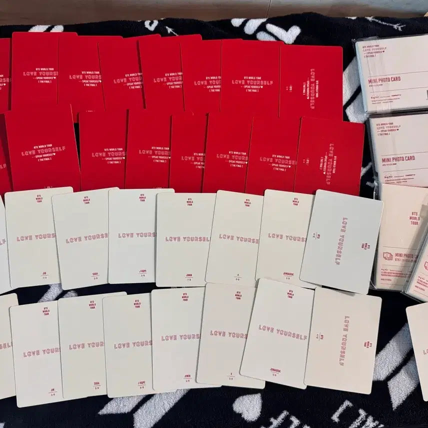 [BUNJANG] BTS Love Yourself Concert Mini Photocard Bundle Set / 방탄소년단 럽셀콘 미니포카 4세트 일괄