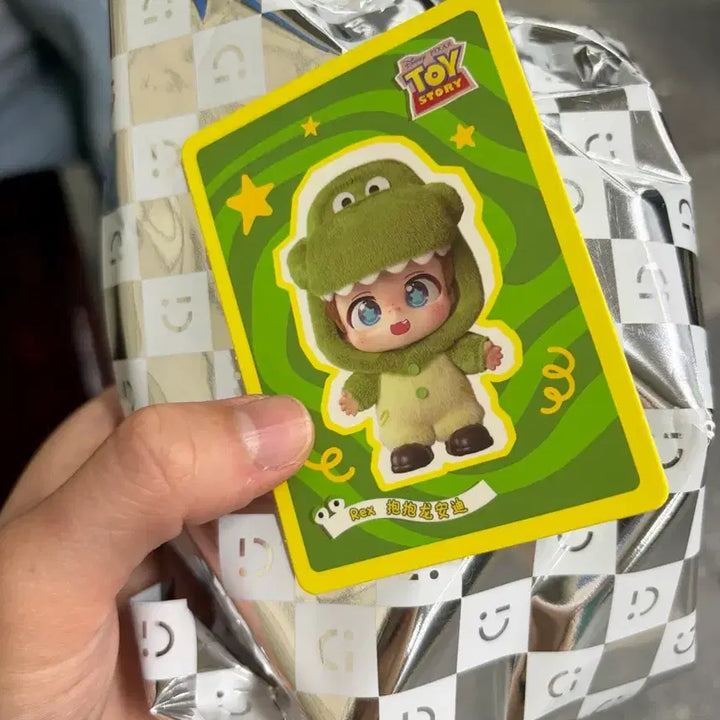 [SOLD OUT] [BUNJANG] Miniso Toy Story Rex Costume Figure Keychain / 미니소 토이스토리 유대감 인형 피큐어 키링