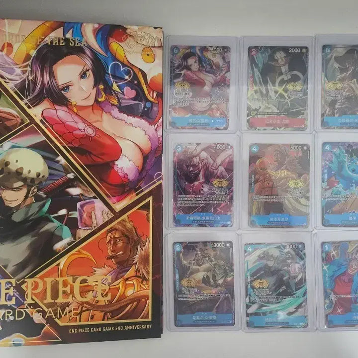 [BUNJANG] One Piece Card 2nd Anniversary Set (Chinese Version) / 원피스 카드 2주년 세트 (중문판)