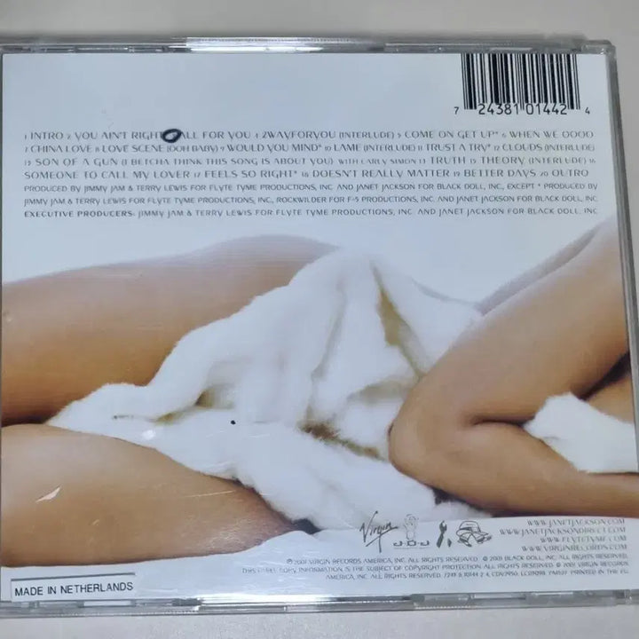 [SOLD OUT] 자넷 잭슨 All for you (개봉 CD)