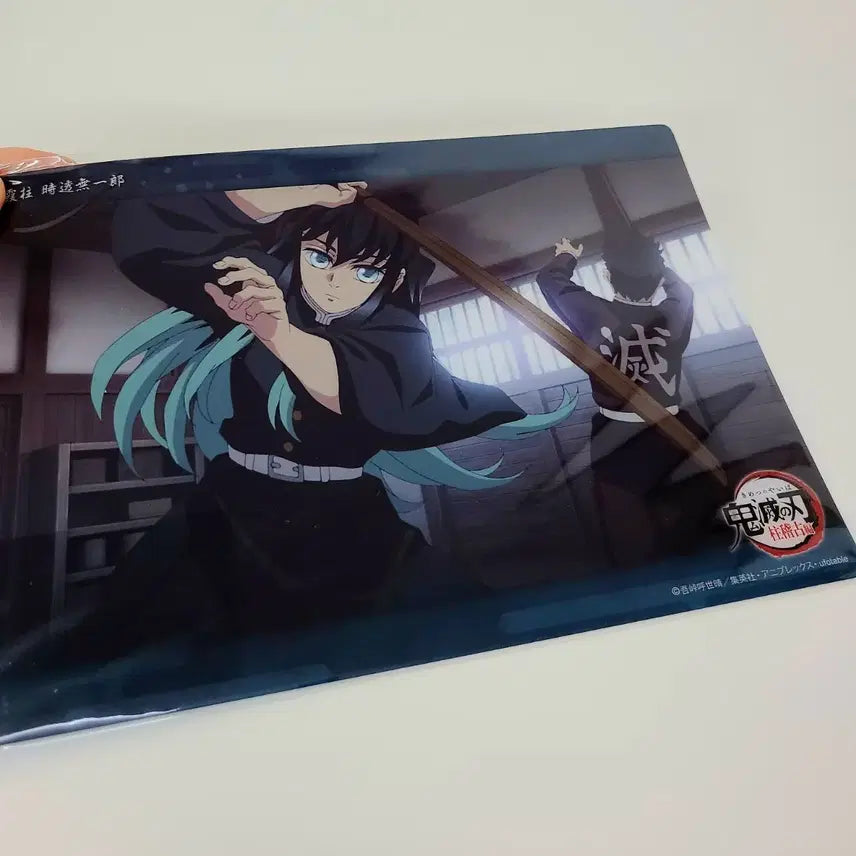 [BUNJANG] Demon Slayer Muichiro Tokito Big Clear Bromide - Ufotable Original Scene / 귀멸의칼날 무이치로 빅 클리어 브로마이드 합동강화훈련 유포테이블 카드