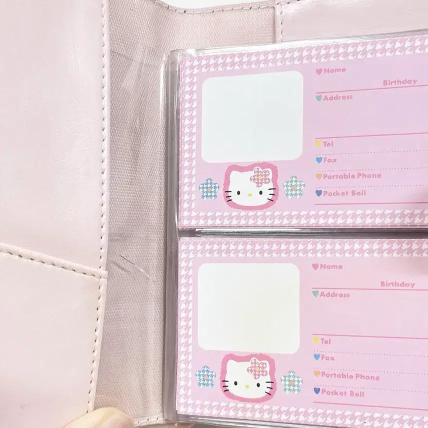 [BUNJANG] Sanrio Vintage Kitty Business Card Binder / 산리오 고전 키티 명함 바인더