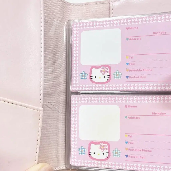 [BUNJANG] Sanrio Vintage Kitty Business Card Binder / 산리오 고전 키티 명함 바인더
