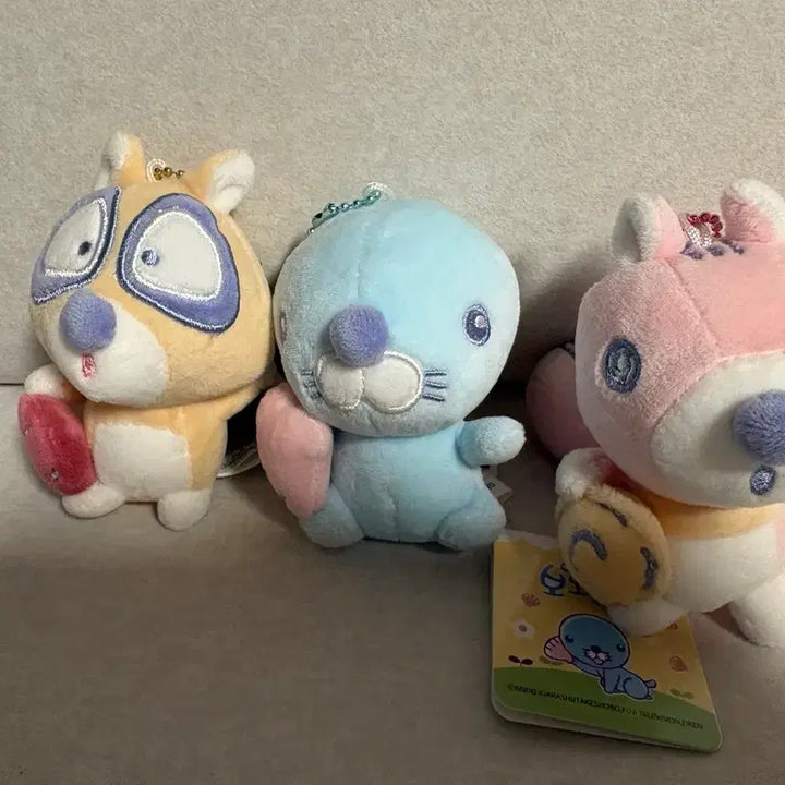 [BUNJANG] Bonobono Porori Neoburi Plush Set / 베이비 보노보노 포로리 너부리