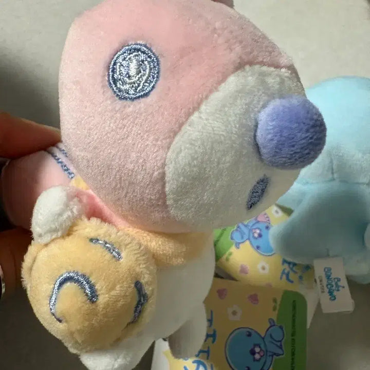 [BUNJANG] Bonobono Porori Neoburi Plush Set / 베이비 보노보노 포로리 너부리