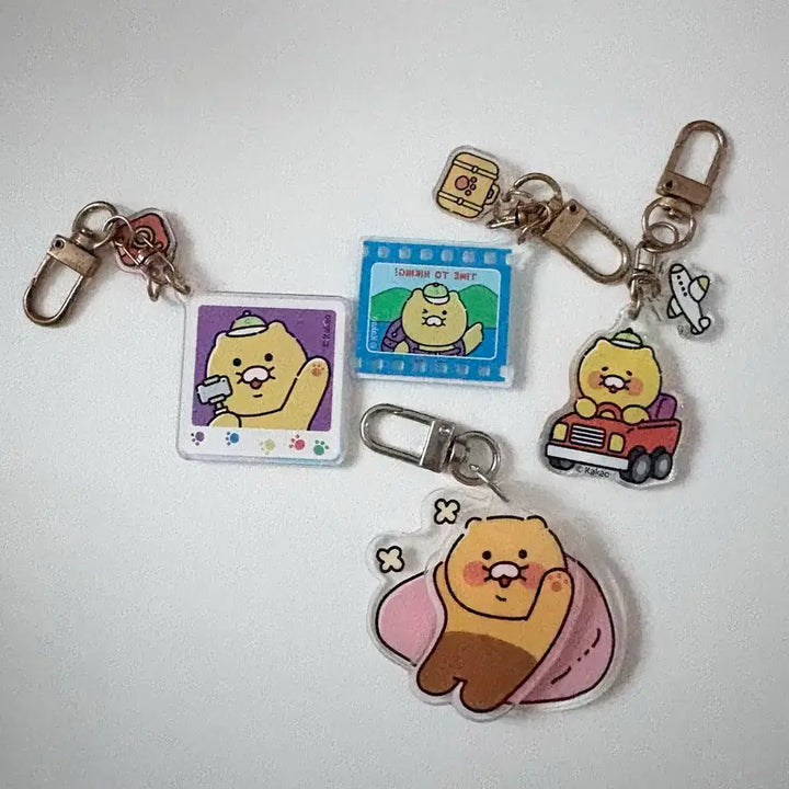 [BUNJANG] Kao Kichung Cheonsik Keychain Bundle Set / 춘식이 키링 일괄판매