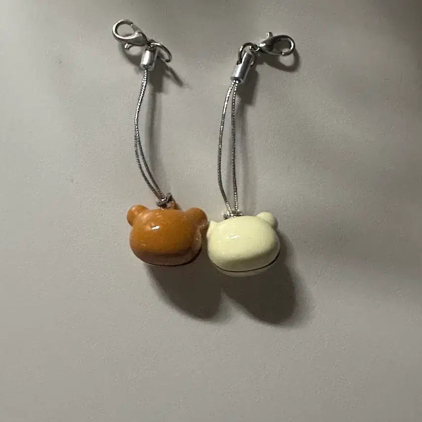 [BUNJANG] Rilakkuma Korilakkuma Rattle Keychain Bundle Set / 리락쿠마 코리락쿠마 딸랑이 키링 양도