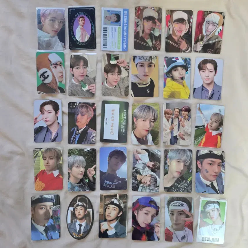 [BUNJANG] NCT Dream Renjun Bundle Set Photocard / nctdream 엔시티드림 런쥔 포토카드 일괄판매