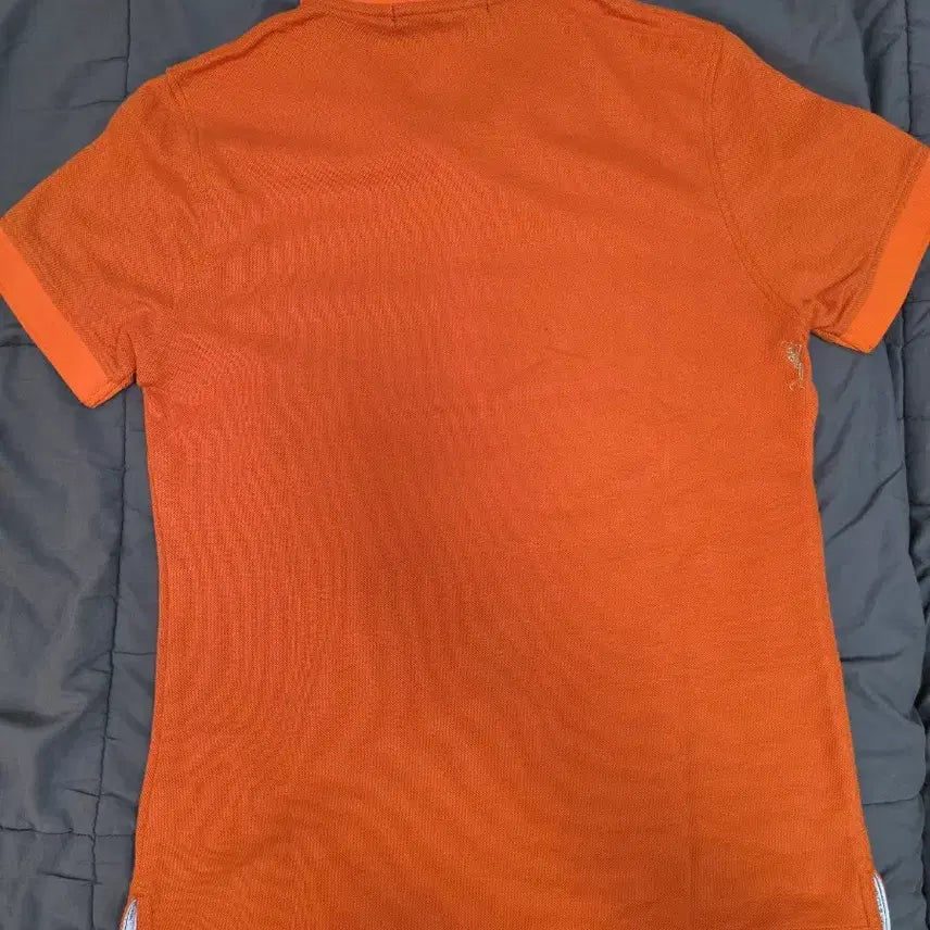 [BUNJANG] Mark &amp;ロナ Orange Short-Sleeve Polo Shirt / 마크앤로나 오렌지 톤 반팔 카라티