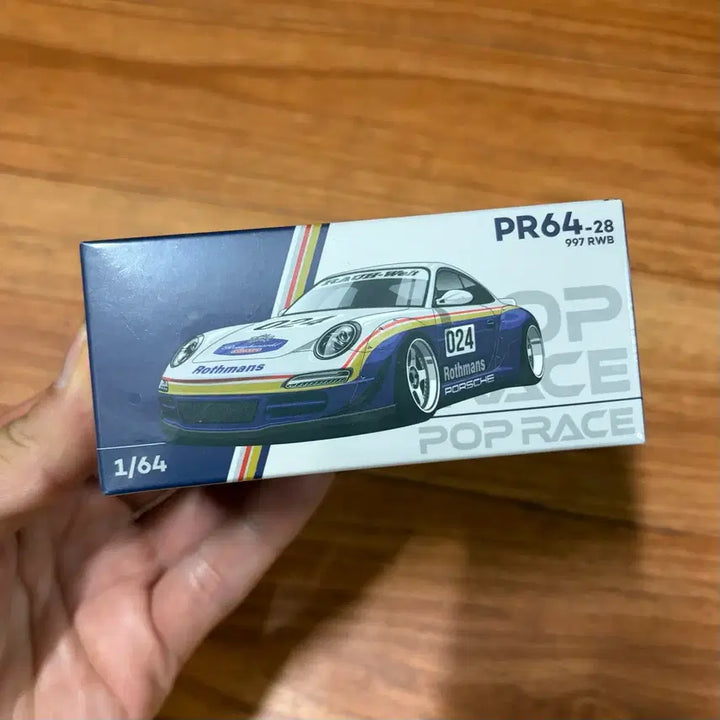 [BUNJANG] PopRace Porsche 997 RWB 1/64 Diecast Model / 팝레이스 포르쉐 997 RWB 1/64 다이캐스트