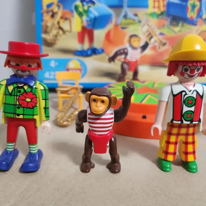 [BUNJANG] Playmobil 4231 Circus Troupe Set - Unsealed / 플레이모빌 4231 서커스단 개봉상품 피규어 판매
