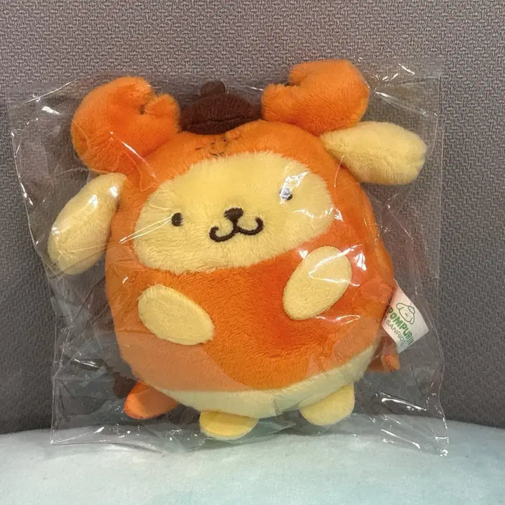 [BUNJANG] Sanrio Pompompurin Shrimp Plush / 게새우 폼폼푸린