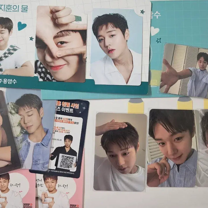 [BUNJANG] Park Ji Hoon Collaboration Photocard Bundle Set / 박지훈 광고 콜라보 포카 일괄