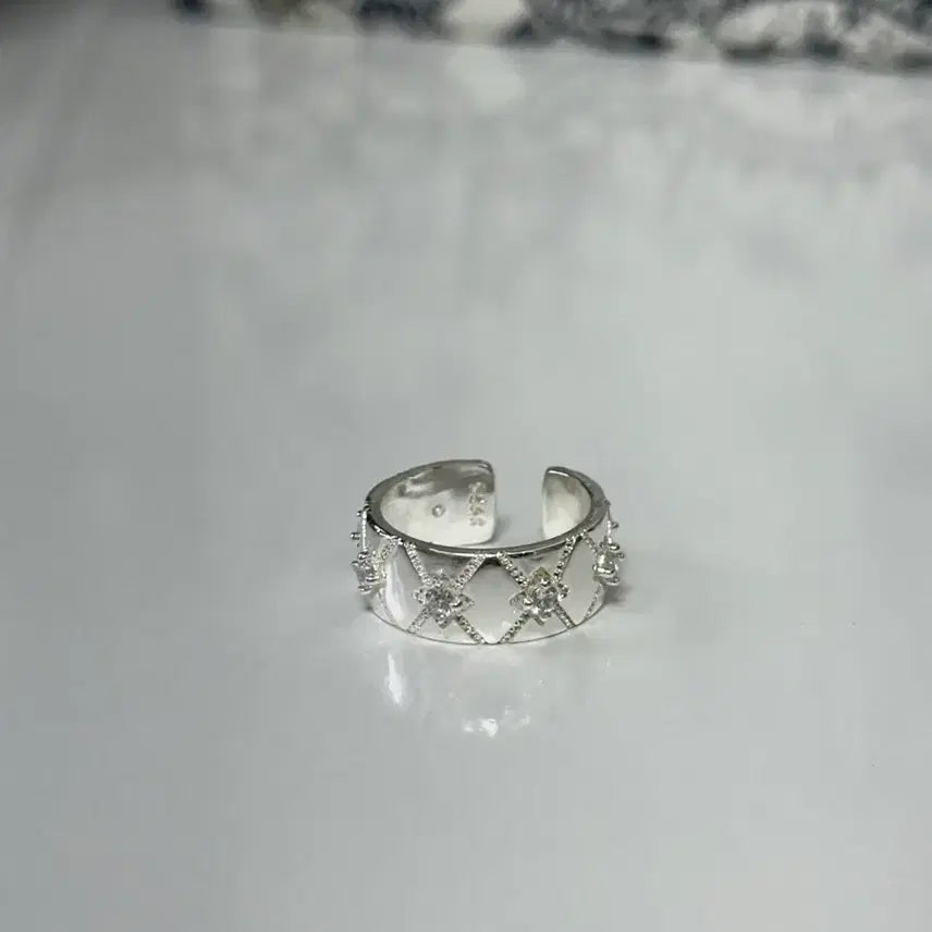 [BUNJANG] Louis Silver Pearl Gemstone Necklace / 루이실버반지
