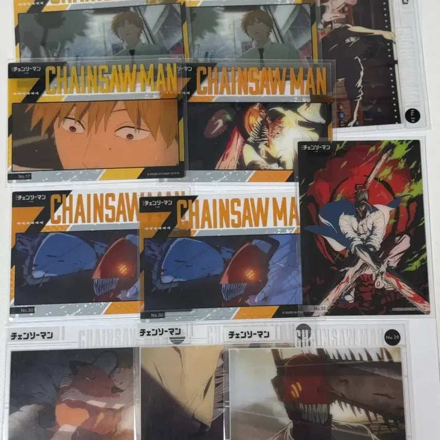 [SOLD OUT] 체인소맨 덴지카드 10장 일괄 덴지 클리어카드