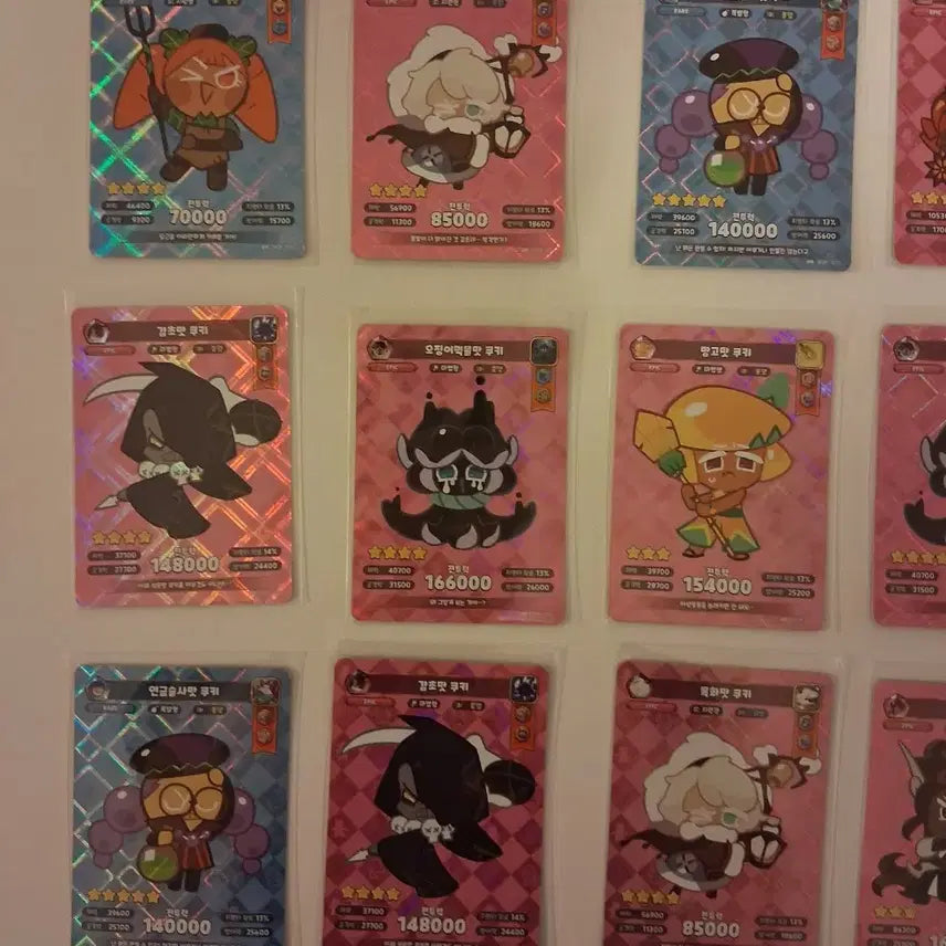 [BUNJANG] Cookie Run Kingdom SR Card Bundle Set (19 Cards) / 쿠키런 킹덤 SR 카드 19장 일괄