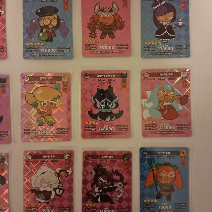 [BUNJANG] Cookie Run Kingdom SR Card Bundle Set (19 Cards) / 쿠키런 킹덤 SR 카드 19장 일괄