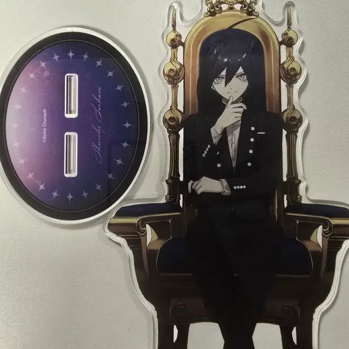 [BUNJANG] Danganronpa Shuichi Saihara Giant Throne Acrylic Stand / 사이하라 슈이치 특대 왕좌 아크릴 단간론파 뉴단