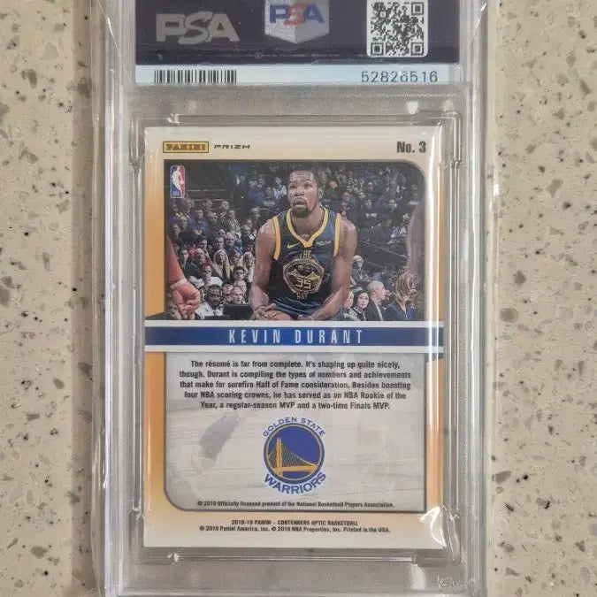 [BUNJANG] Kevin Durant PSA 9 "Court Kings Optic" Holo Red Trading Card / 케빈듀란트 등급카드(PSA9) 팝니다