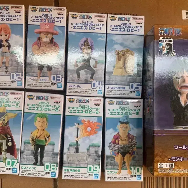 [BUNJANG] One Piece World Collectable Figure Set - Nico Robin Straw Hat Pirates / 원피스 월콜 에니에스로비 밀짚모자해적단 피규어 세트