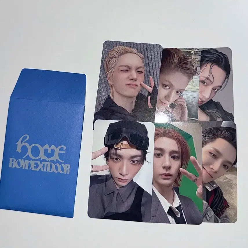 [BUNJANG] BOYNEXTDOOR 'Why..?' Broadcast Photocard Set (POB) / 보이넥스트도어 똑똑똑 바이럴 공방포카 세트 양도 보넥도 공방포카