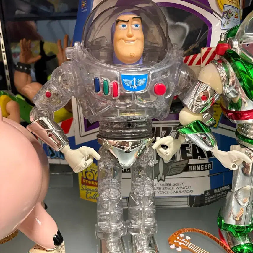 [BUNJANG] Disney Pixar Toy Story Interstellar Buzz Lightyear Figure / 토이스토리 인터스텔라 버즈, 클리어 버즈