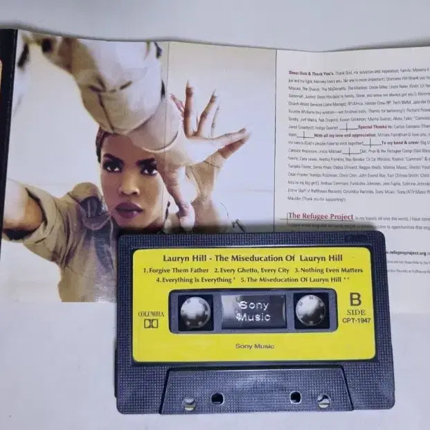 [BUNJANG] Lauryn Hill The Miseducation of Lauryn Hill Cassette Tape / 로린 힐 The Miseducation of~ (카세트테이프)