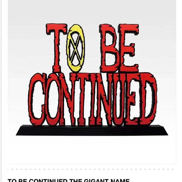 [BUNJANG] Ichiban Kuji One Piece To Be Continued "Giant Name" Figure / 제일복권 원피스 더블찬스 TO BE CONTINUED