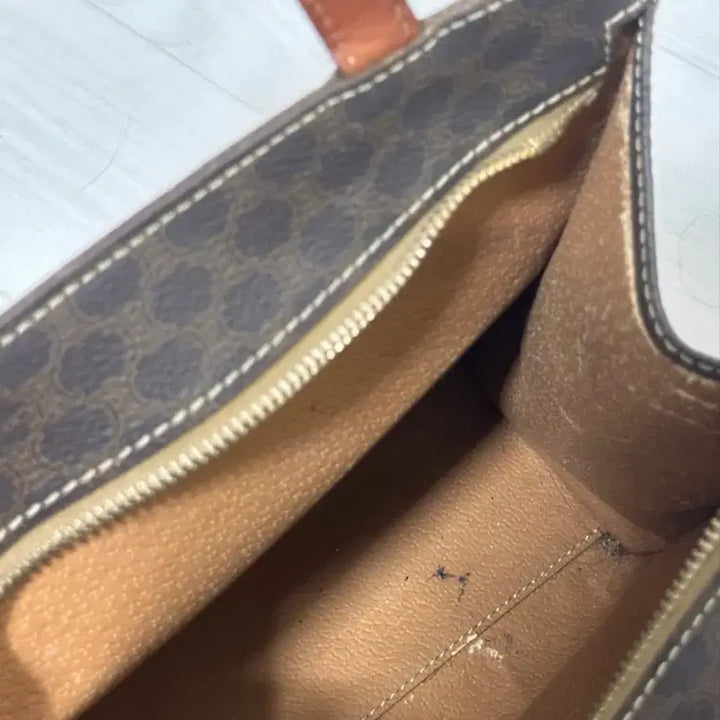 [BUNJANG] Celine Macadam Tote Bag Brown / 올드셀린 마카담 토트백 브라운