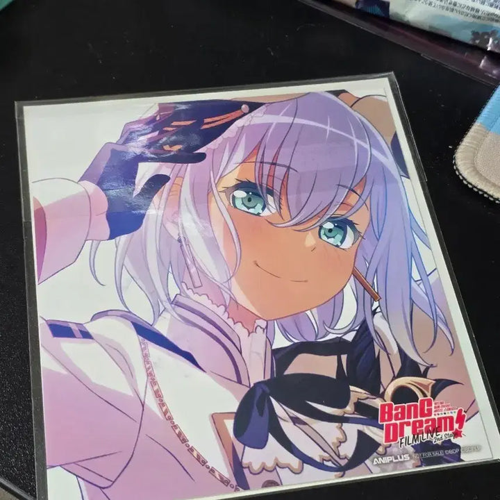 [BUNJANG] BanG Dream! Film Live Mashiro Special Signed Board / 뱅드림 필름라이브 특전 마시로 색지