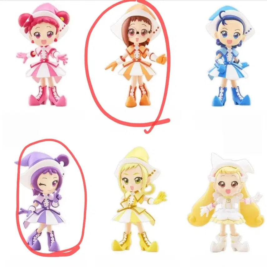 [BUNJANG] Palbus Remi Figure Bundle Set (May, Bora) / 팔버스 꼬마마법사 레미 판매(메이)