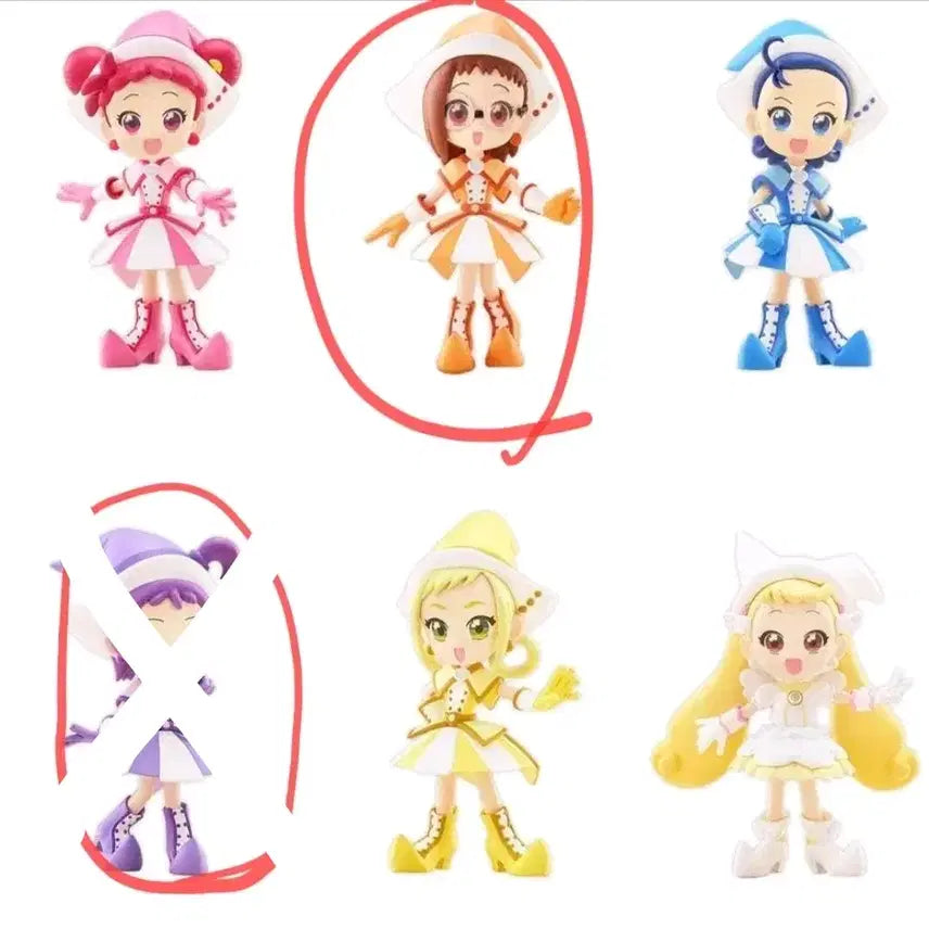[BUNJANG] Palbus Remi Figure Bundle Set (May, Bora) / 팔버스 꼬마마법사 레미 판매(메이)