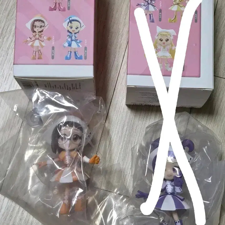 [BUNJANG] Palbus Remi Figure Bundle Set (May, Bora) / 팔버스 꼬마마법사 레미 판매(메이)