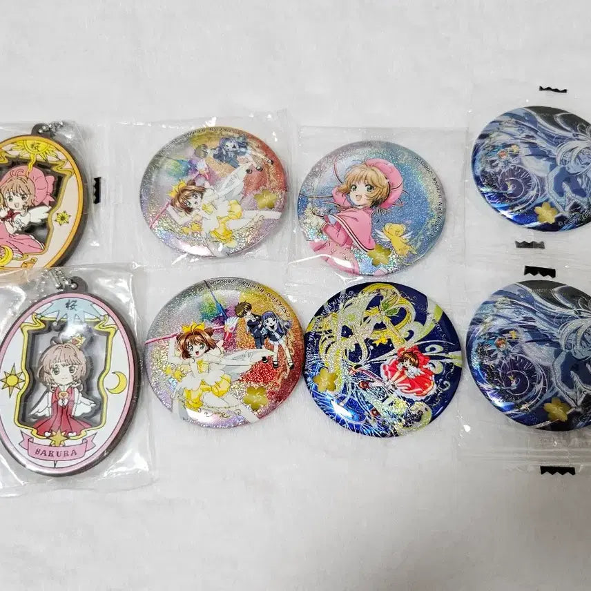 [BUNJANG] Cardcaptor Sakura Snapmiid Card &amp; Can Badge Set / 카드캡터체리 스냅마이드카드, 캔뱃지 등