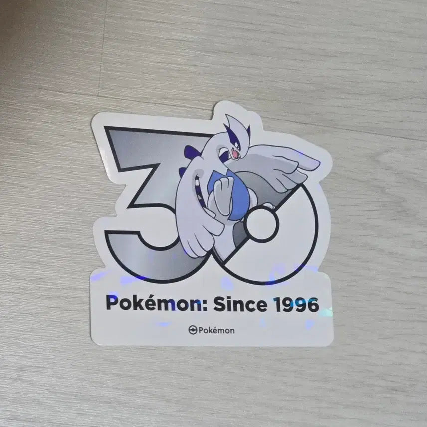 [BUNJANG] Pokemon 30th Anniversary Sticker Lugia / 포켓몬스터 30주년 스티커 루기아