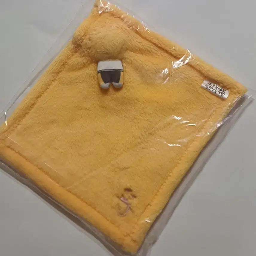 [BUNJANG] Ensemble Stars Mascot Goods Yellow Towel With Character Doll / 앙상블스타즈 마스코트 굿즈