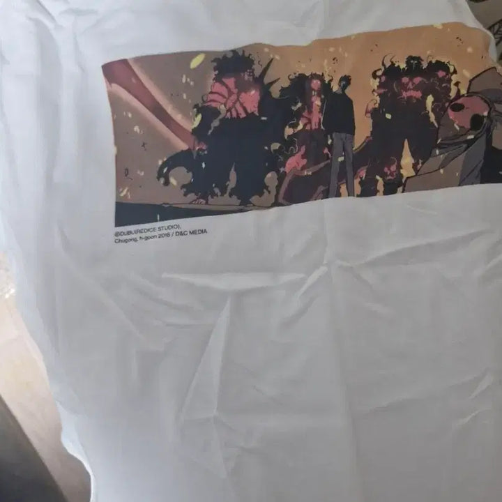 [BUNJANG] Solo Leveling Character T-Shirt XL / 나 혼자만 레벨업 반팔티 XL