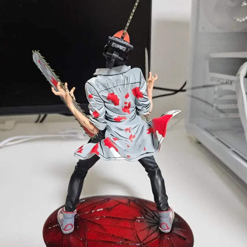 [BUNJANG] Chainsaw Man Denji Repainted Figure by Furyu / 체인소맨 피규어 후류 덴지 리페인트 판매